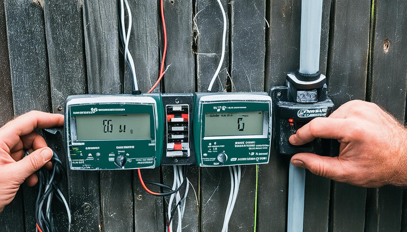 Mantenimiento de cerco eléctrico perimetral
