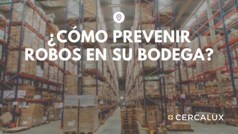 ¿Cómo prevenir robos en tu bodega?