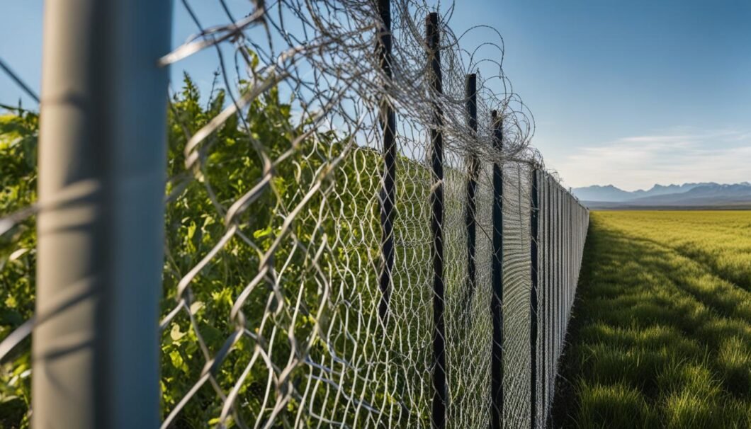 ¿se puede instalar un cerco electrico encima de una concertina?
