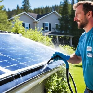 como limpiar un calentador solar