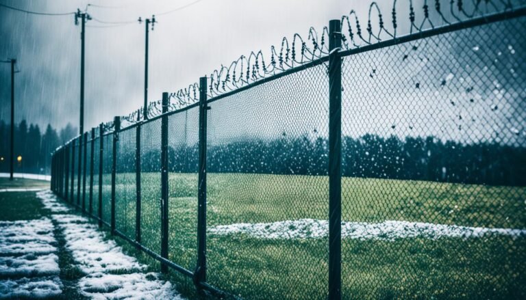 cerco eléctrico se activa con la lluvia