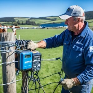 como instalar una cerca eléctrica para ganado