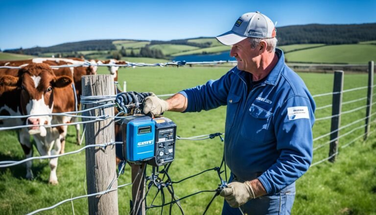 como instalar una cerca eléctrica para ganado