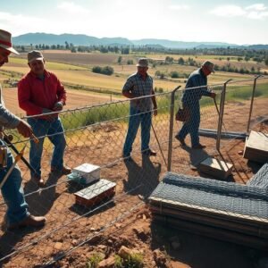 Cómo Instalar Malla Ciclónica en Terrenos Irregulares