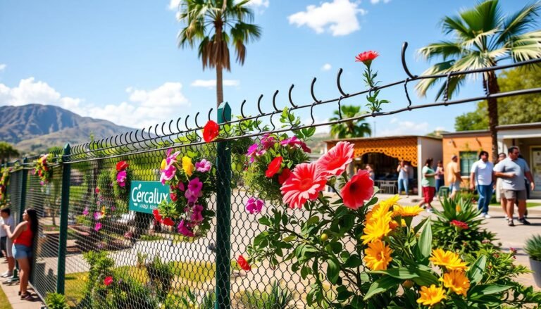 Malla Ciclónica Decorativa: Seguridad y Estética