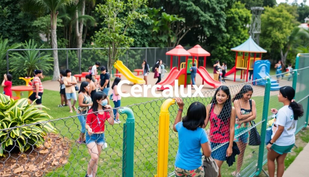 Protección en Áreas Recreativas con Malla Ciclónica