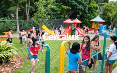 Protección en Áreas Recreativas con Malla Ciclónica
