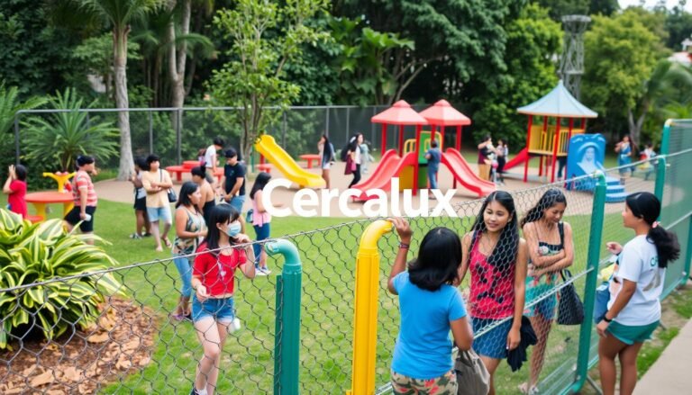 Protección en Áreas Recreativas con Malla Ciclónica
