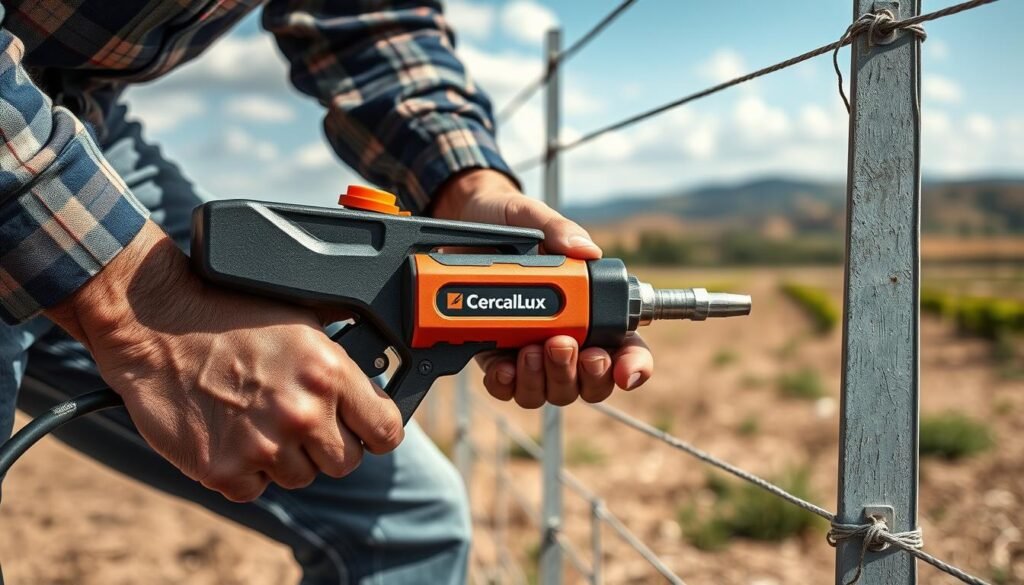 herramienta para tensar cerco electrico