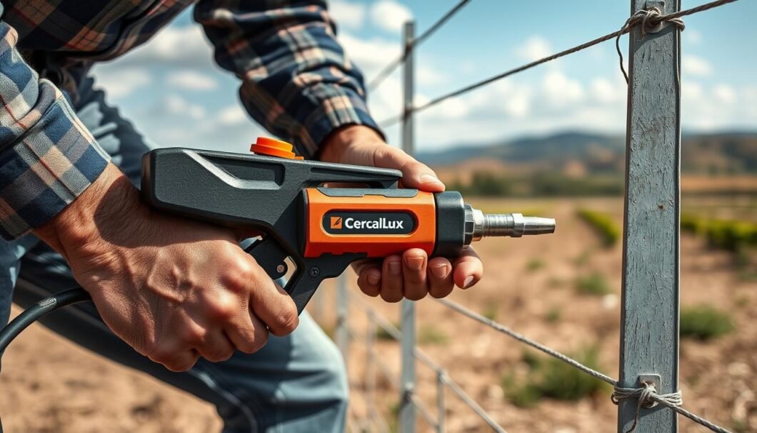 herramienta para tensar cerco electrico