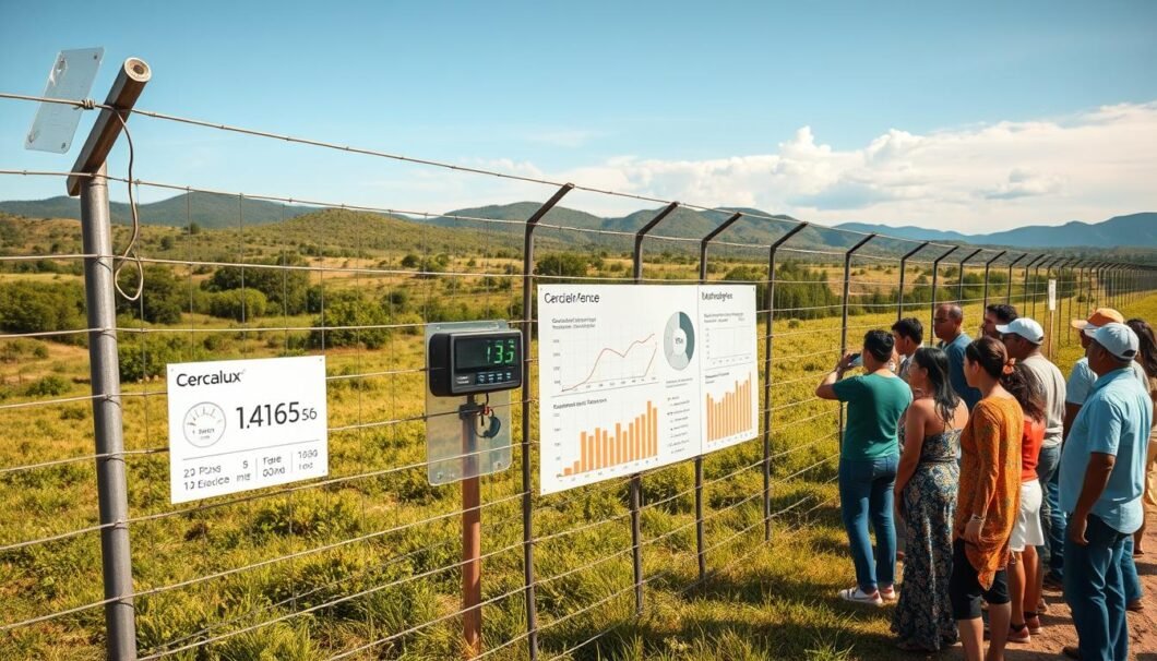 la cerca electrica gasta mucha luz