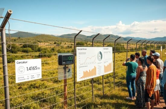 la cerca electrica gasta mucha luz