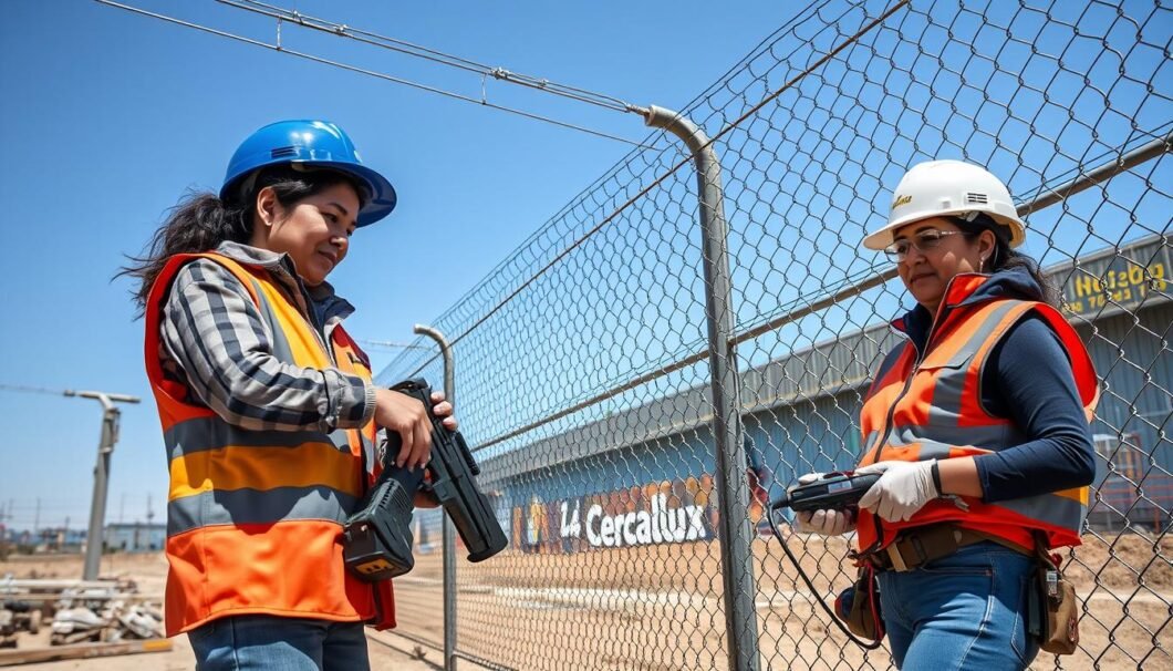 malla ciclónica para zonas industriales