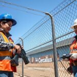 malla ciclónica para zonas industriales