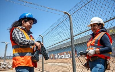 malla ciclónica para zonas industriales