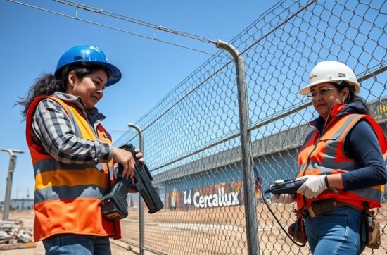 malla ciclónica para zonas industriales