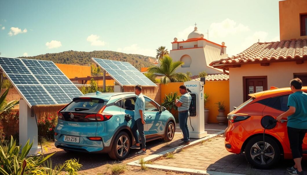 Cómo integrar cargadores de autos eléctricos con energía solar