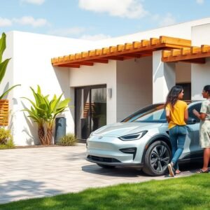 Dónde instalar un cargador para auto eléctrico en casa