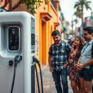 ¿Qué es un cargador trifásico para auto eléctrico?