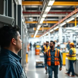 Control de acceso con reconocimiento facial en fábricas