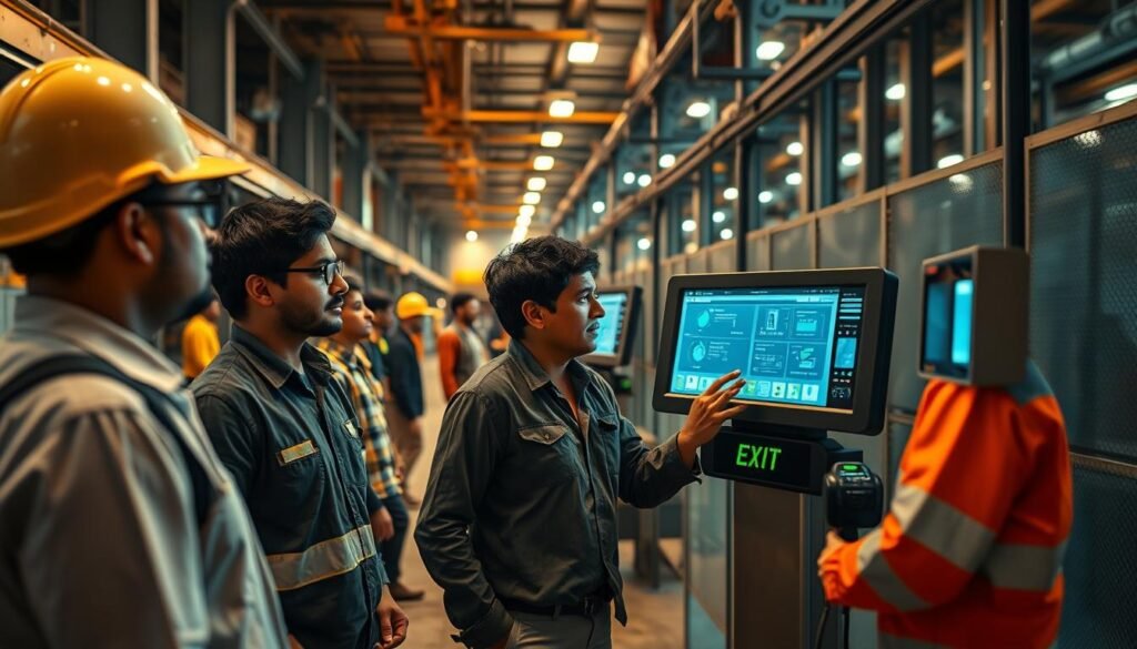 Software de gestión de control de acceso industrial