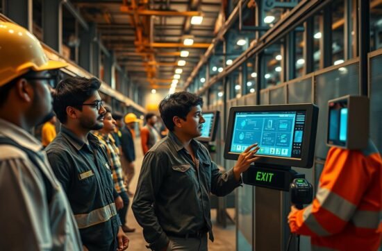 Software de gestión de control de acceso industrial