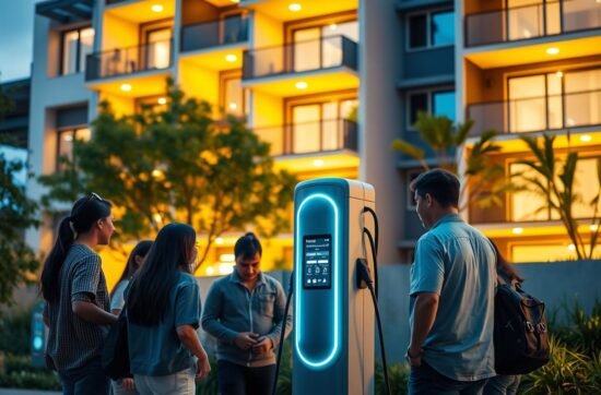 ¿Cómo instalar un cargador en unos departamentos?