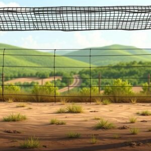 a que distancia se colocan los postes de malla ciclonica