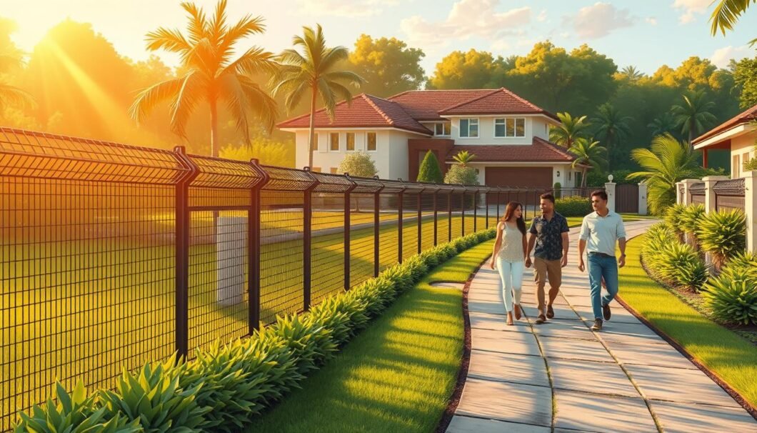 malla ciclónica  sube la plusvalía de tu propiedad