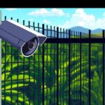 Cómo combinar malla ciclónica y cámaras de seguridad