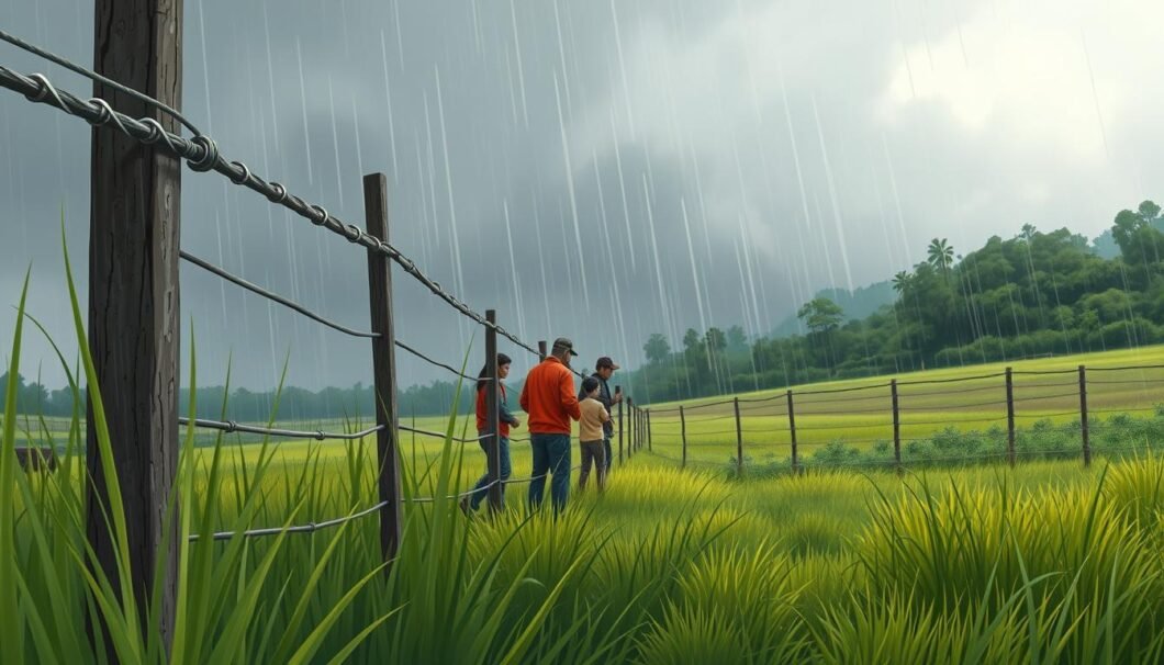 cerco eléctrico en temporada de lluvias precauciones