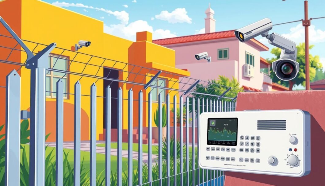 integrar cerco eléctrico con alarma y cctv