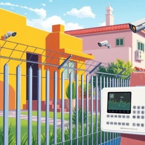 integrar cerco eléctrico con alarma y cctv