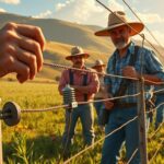 reemplazo de aisladores y tensores dañados