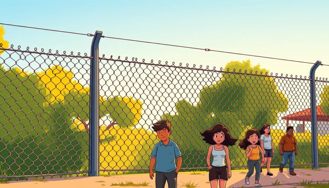 ¿Cuál es la altura mínima recomendada para malla ciclónica?