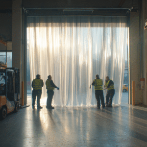 Cortinas Hawaianas para Cámaras de Refrigeración